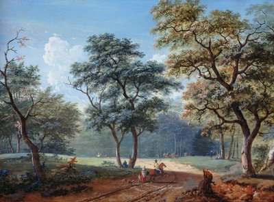 The Bois de Boulogne by Lazare Bruandet